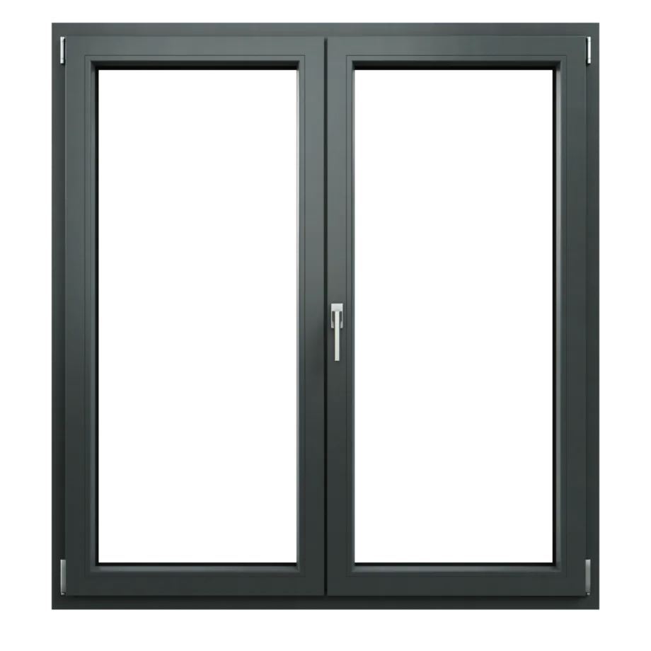 Anthrazitgrau seidenglatt II