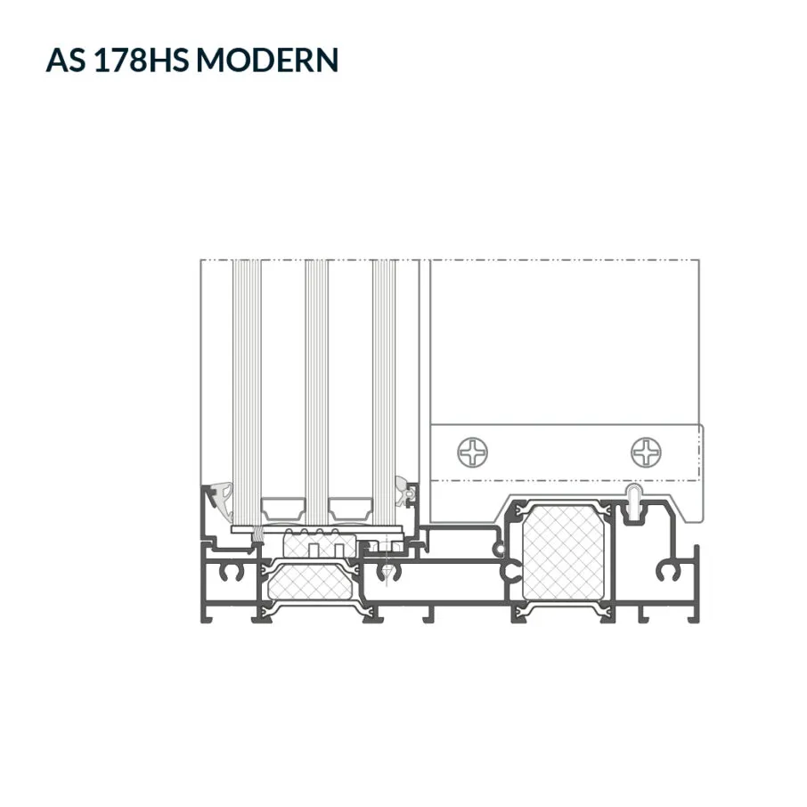 Przekrój dolny przez pole stałe