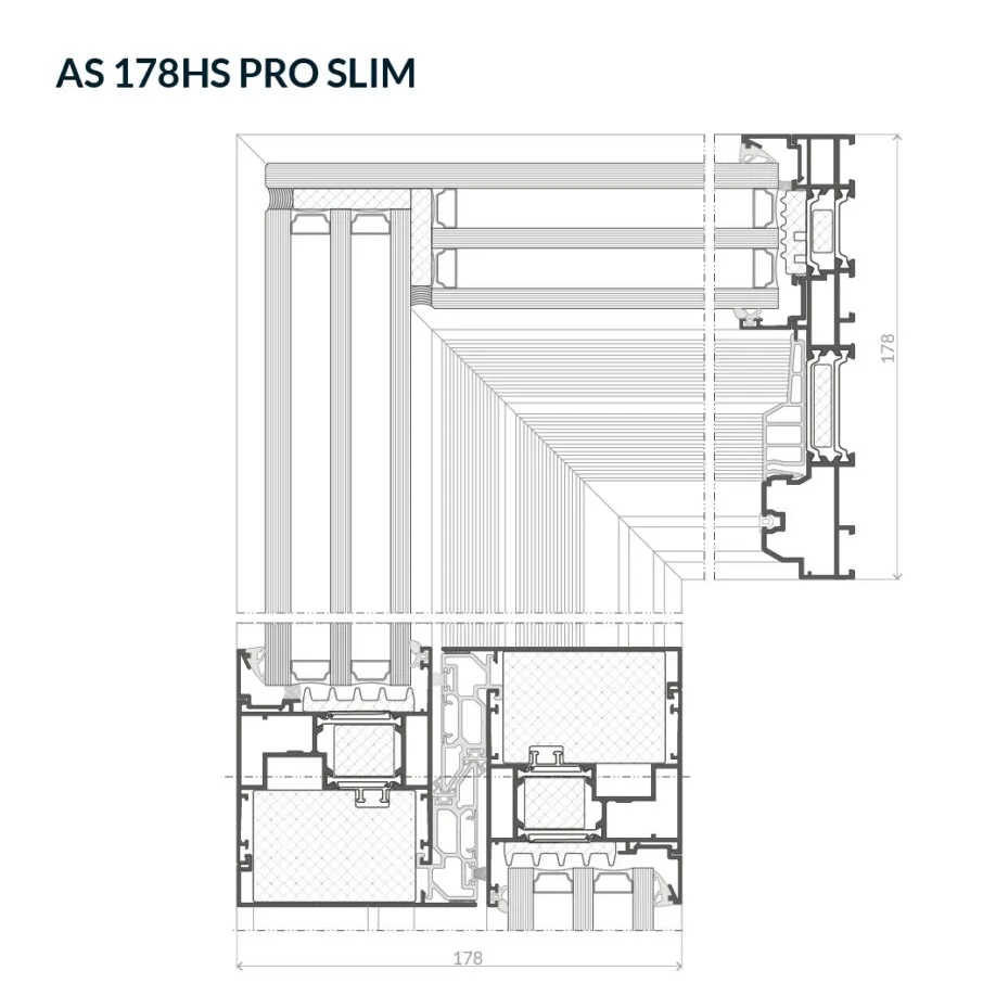 Naroże całoszklane