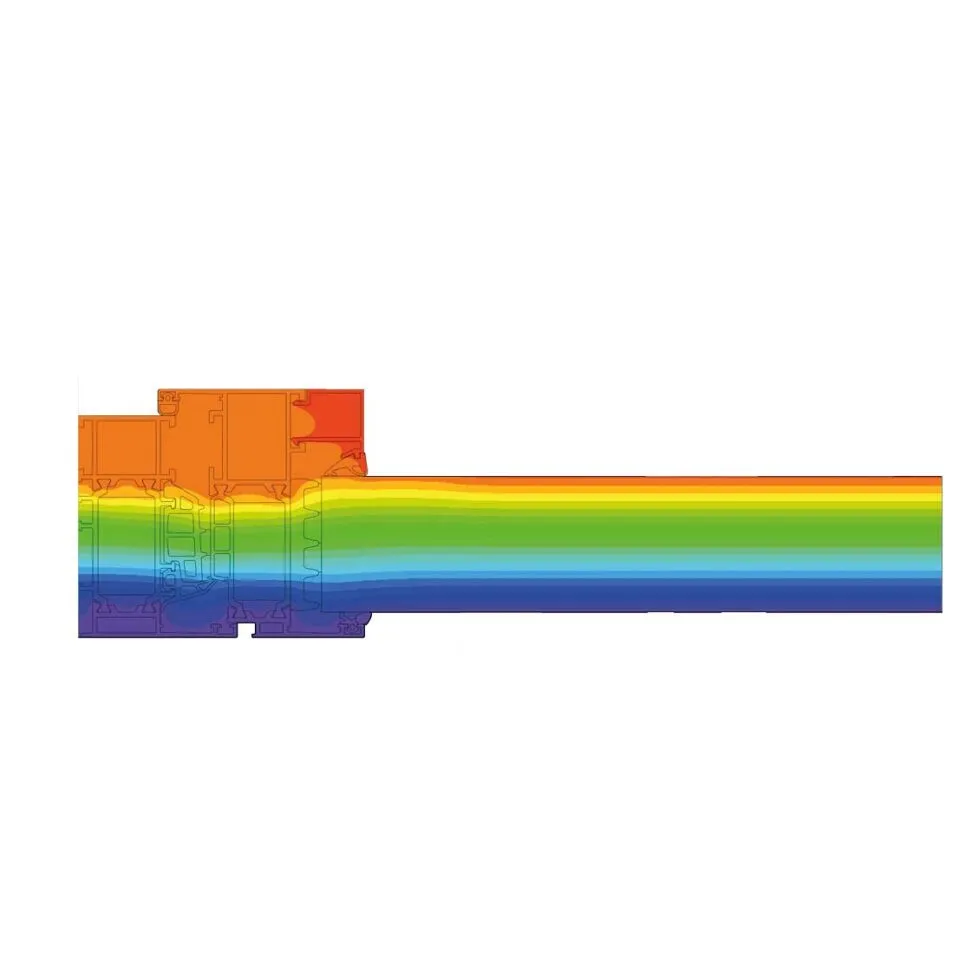Rozkład temperatur – AS 75 okno